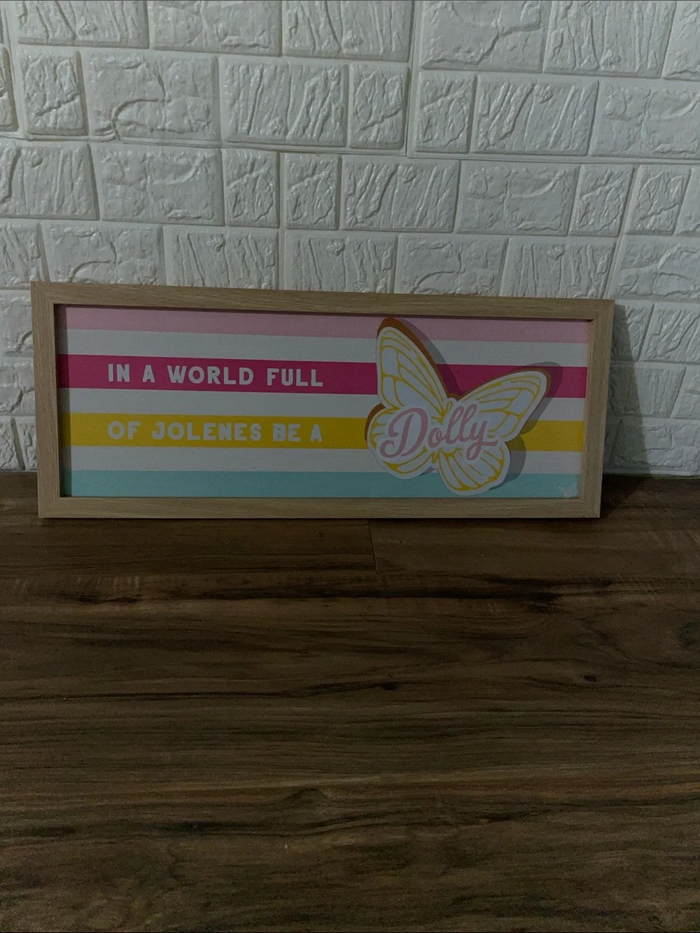 Dolly Parton limited edition wall sign